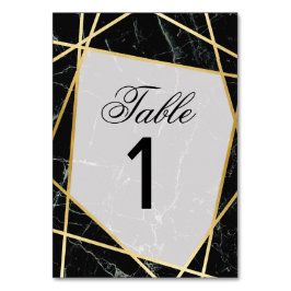 Números de Tabela Nupindo Cartões Elegantes de Már