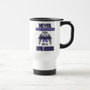 Nunca... Caneca de viagem do Guerreiro Lupus