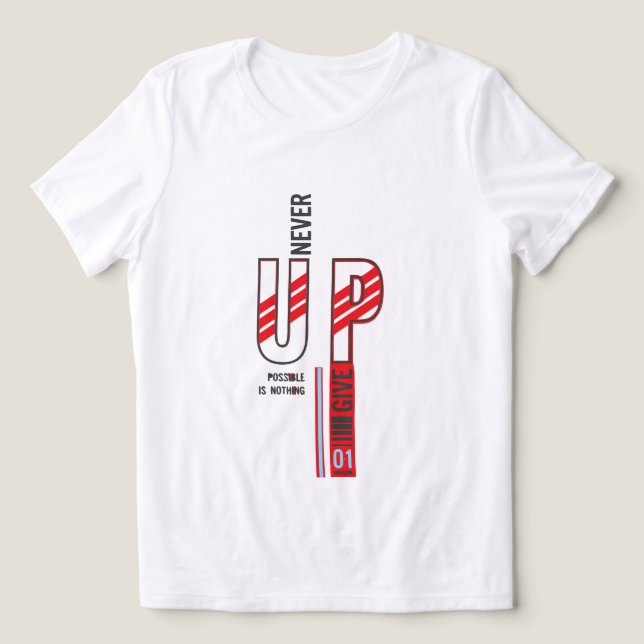 nunca desista (Design frontal)