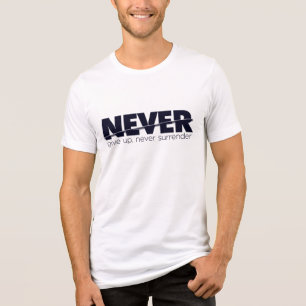 Nunca Desista, Nunca Renda - Jeans Azuis Negros