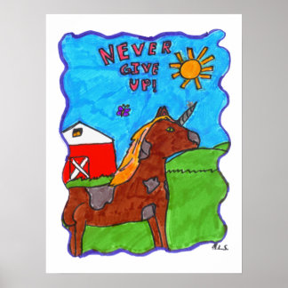 Nunca desistir do Poster