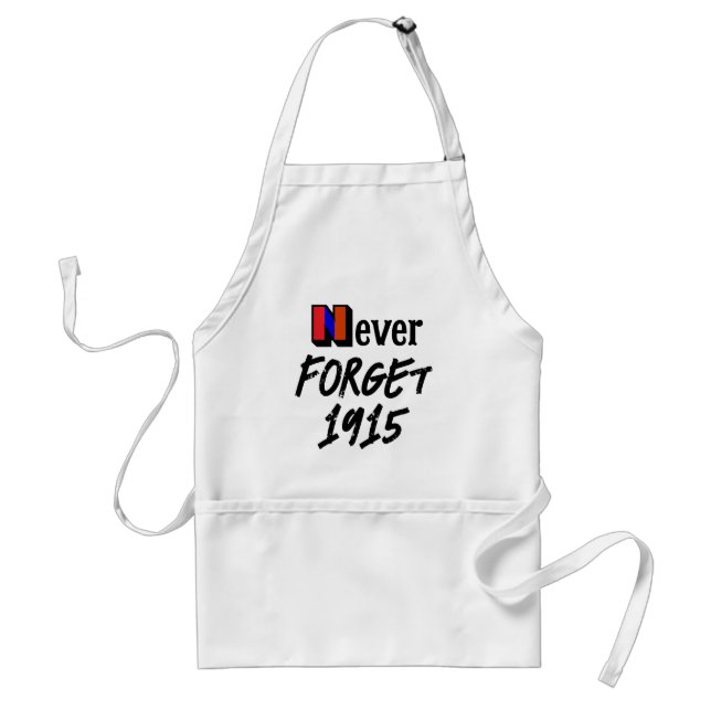 Nunca Esqueça 1915 Avental (Frente)