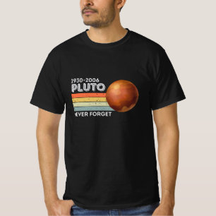 Nunca Esqueça A Camisa Plutão. Estilo Retroativo