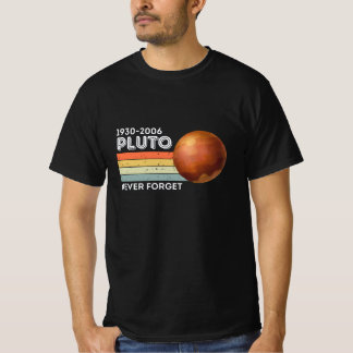 Nunca Esqueça A Camisa Plutão. Estilo Retroativo E