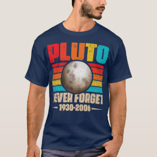 Nunca Esqueça Plutão Camisa Nerdy Astronomia Espac