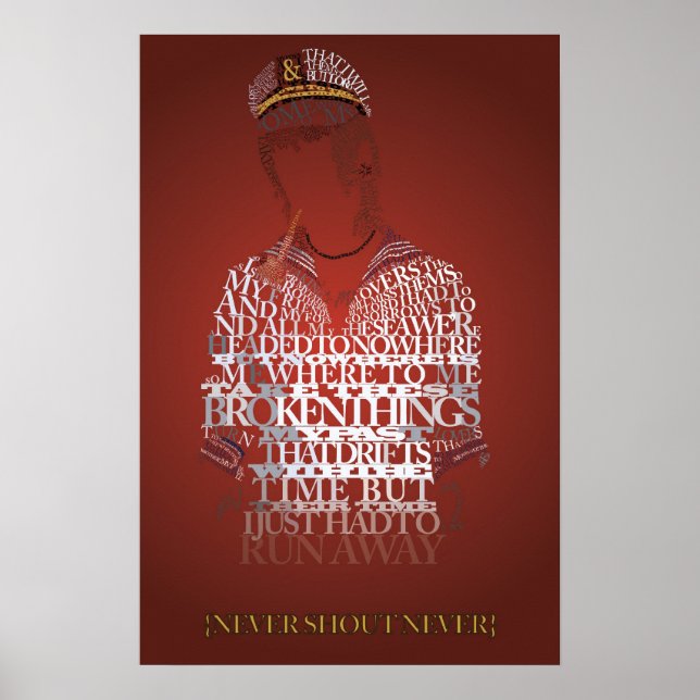 Nunca Grite Perdido Em Poster (Frente)