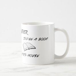 Nunca julgue uma caneca do livro