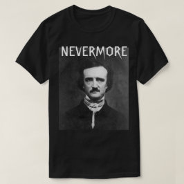 Nunca mais a camiseta Edgar Allan Poe