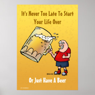 Nunca Mais Tarde Para Começar Ou Ter Um Poster De 