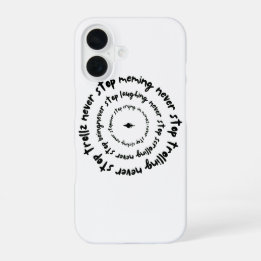 Nunca Pare... Camiseta Gráfica Inspiracional