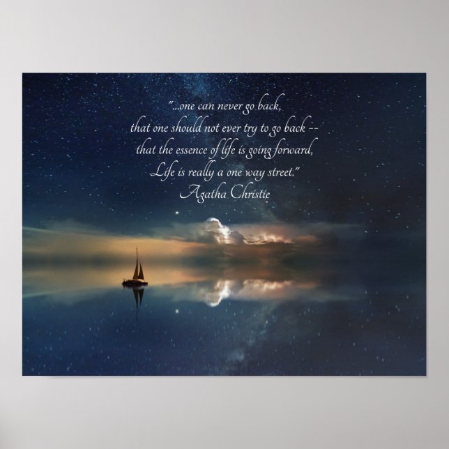 Nunca Se Pode Voltar Poster (Frente)