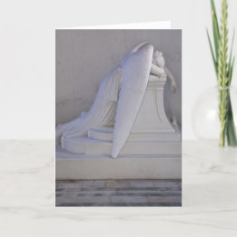 Nunca Semear Sozinho Cartão Anjo (vista lateral)