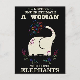 Nunca Subestimar cartão postal