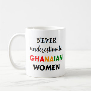 nunca subestime a caneca de café das mulheres gua