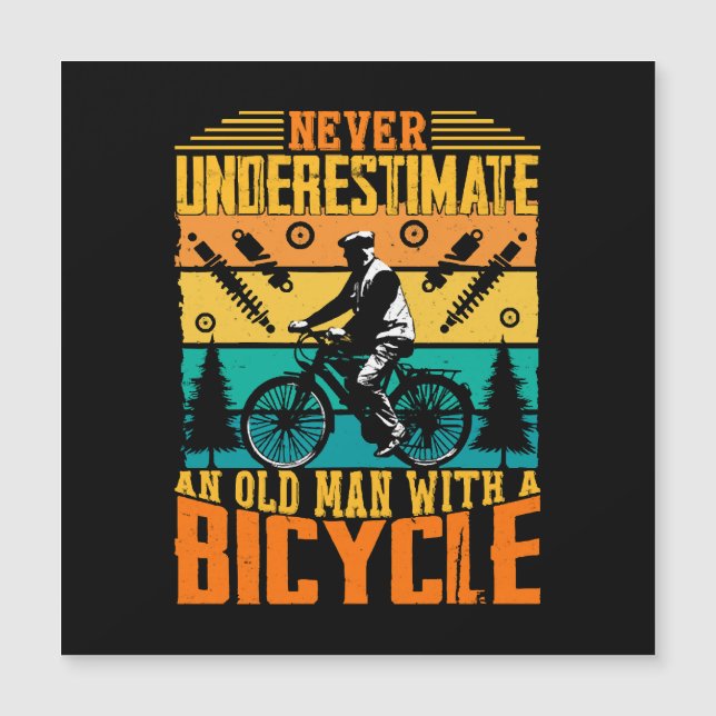 Nunca Subestime um Homem Velho numa Bicicleta (Frente)