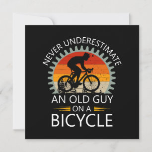 Nunca Subestime um Velho Cara numa Bicicleta