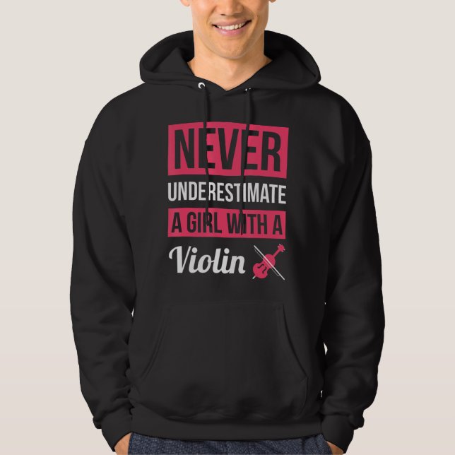 Nunca Subestime Uma Garota Com Uma Camisa V Violen (Frente)