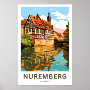 Nuremberg Germany Viagem Impressão