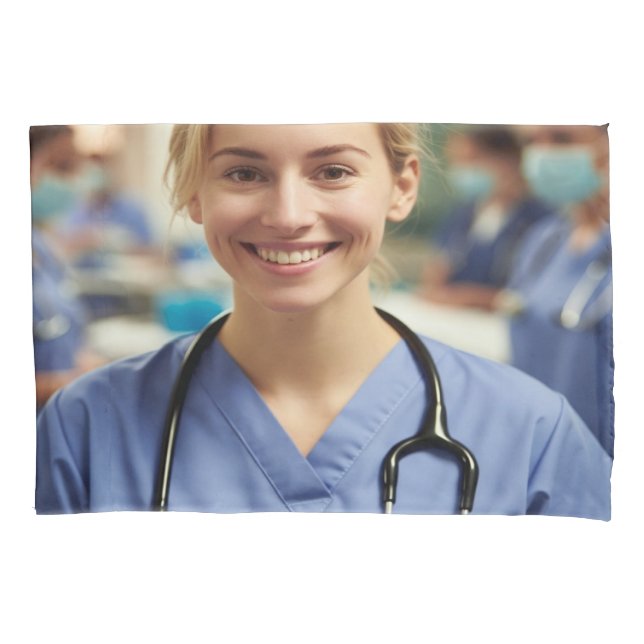 Nurse Photo Customize Personalize (Frente-Esquerda)