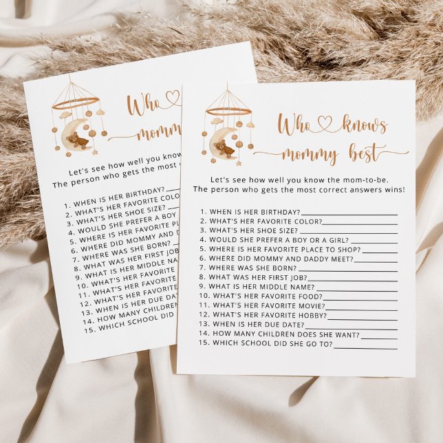 Nursert Mobile Quem conhece melhor as mamães (Criador carregado)