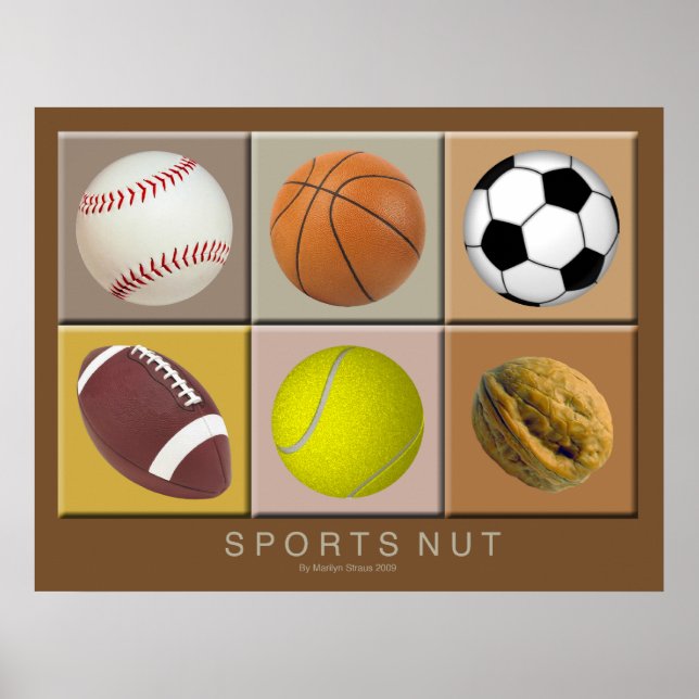 Nut Poster desportivo (Frente)
