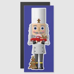 Nutcracker Baker com Pequeno Caminhão Vermelho