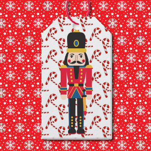 Nutcracker Christmas Personalize a etiqueta do pre