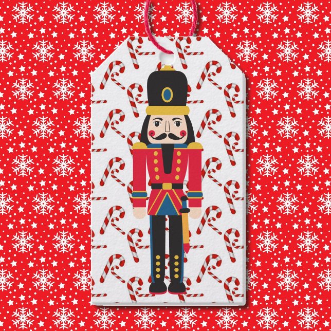 Nutcracker Christmas Personalize a etiqueta do pre (Criador carregado)