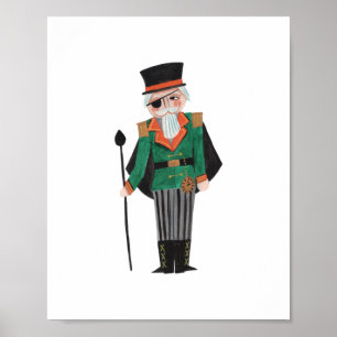 Nutcracker   Drosselmeyer   POSTER   Art Impressão
