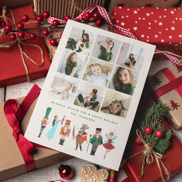 Nutcracker | Férias de Natal | CARTÃO COM FOTOS