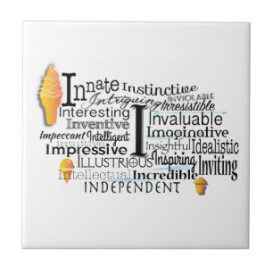 Nuvem Adjetiva do Word começando com a letra I