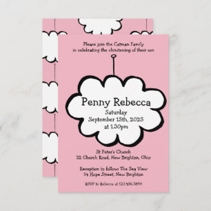 Nuvem em um Convite de Criação de String