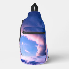 Nuvens cor-de-rosa