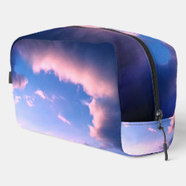 Nuvens cor-de-rosa
