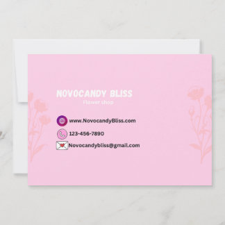 Nuvens cor-de-rosa Cartões de agradecimentos para 