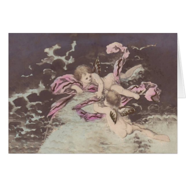 Nuvens de Anjo - Cartão (Frente horizontal)