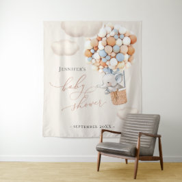 Nuvens de Balão de Elefante Tapeçaria