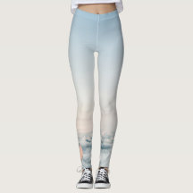 Nuvens de Leggings Personalizadas com Monograma
