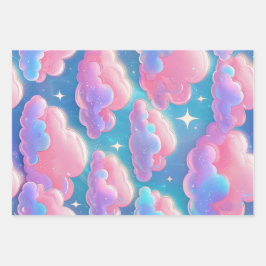 Nuvens de Pastel Holo Fluffy