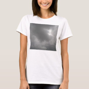 Nuvens de Tempestade Meninas T Camisa