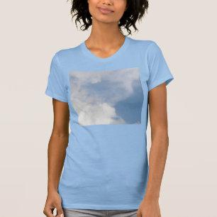Nuvens Fluffy Damas T Camisa