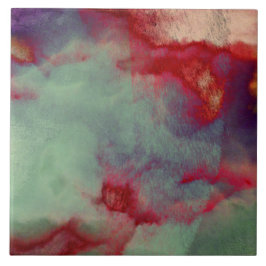 Nuvens negras coloridas com pincel de abstrato, ar
