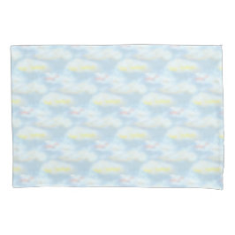 Nuvens Pastel Fofas em Azul Claro
