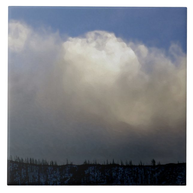 Nuvens sobre a Cordilheira (Frente)