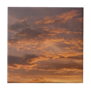 Nuvens Sunset I Fotografia Colorida do Céu