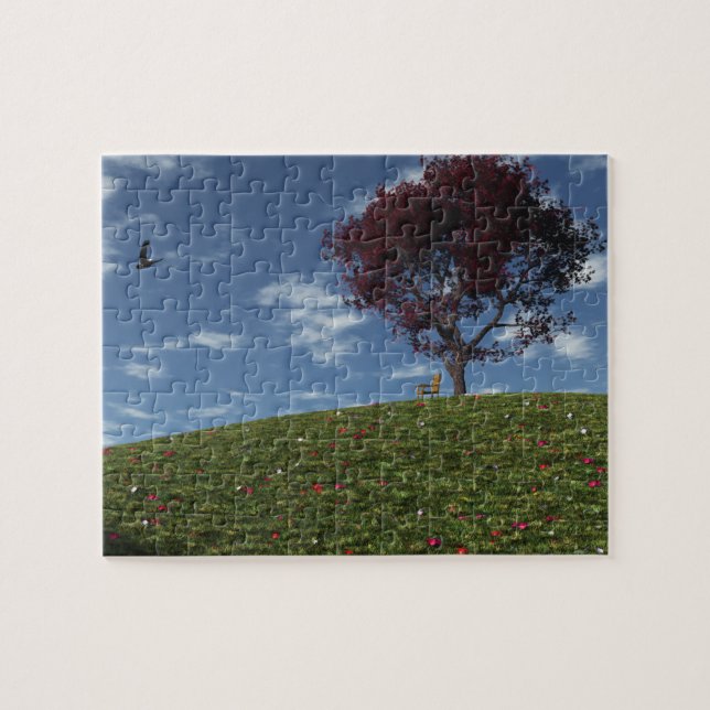 Nuvens velejam por Quebra-cabeça (Horizontal)