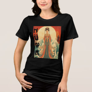 Nuwa Deusa Chinesa Arte Mitológica Tradicional