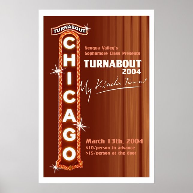 NVHS Turnabout Dance Poster (Frente)