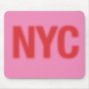 NYC Mousepad (rosa vermelho)
