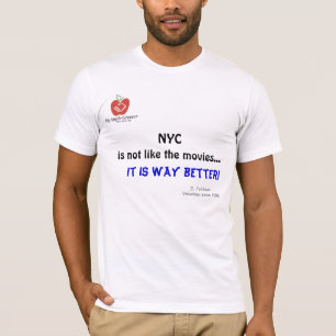 NYC não é como as camisas dos filmes